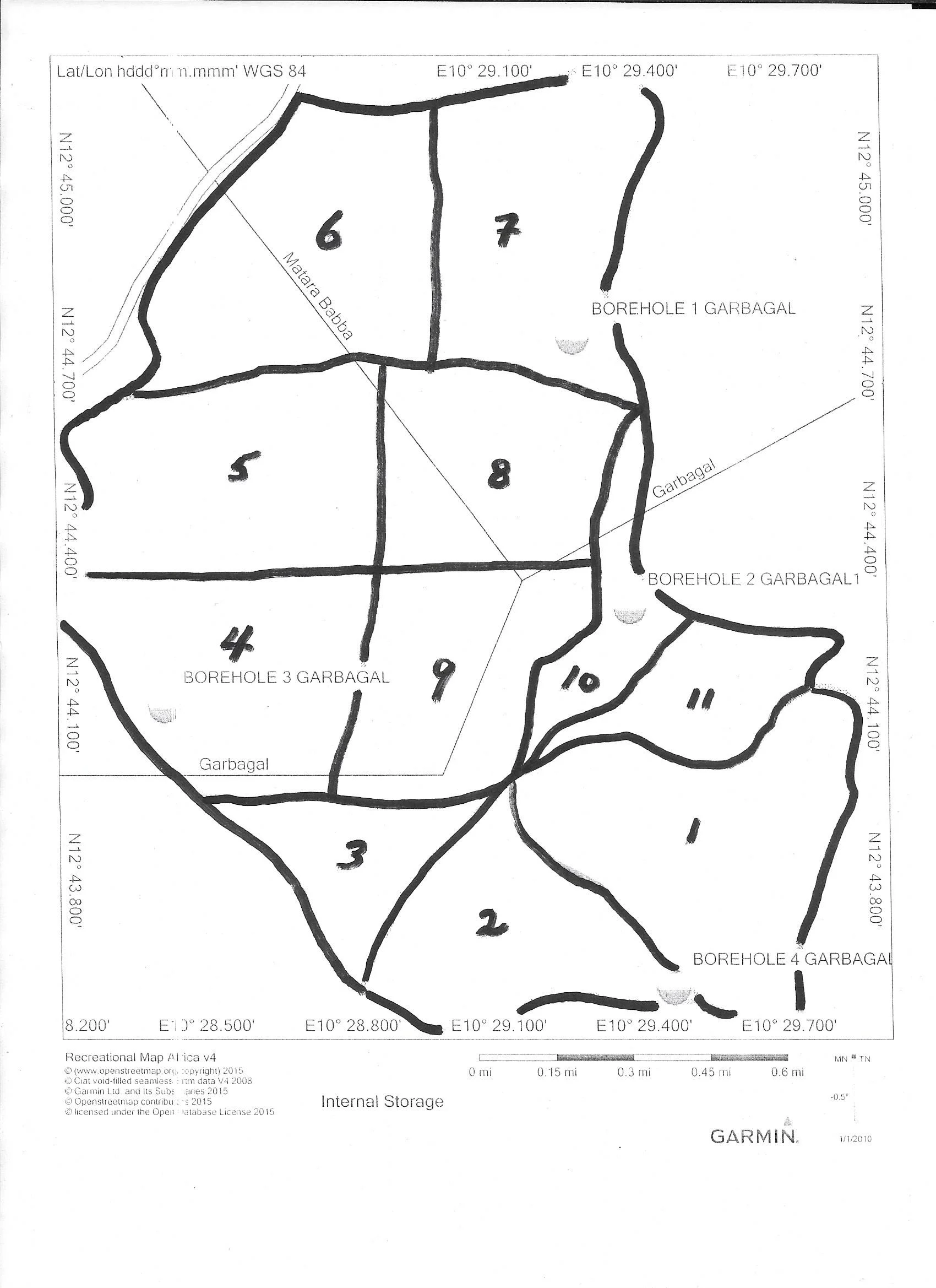  Garbagal Reserve blocks, Jigawa State 