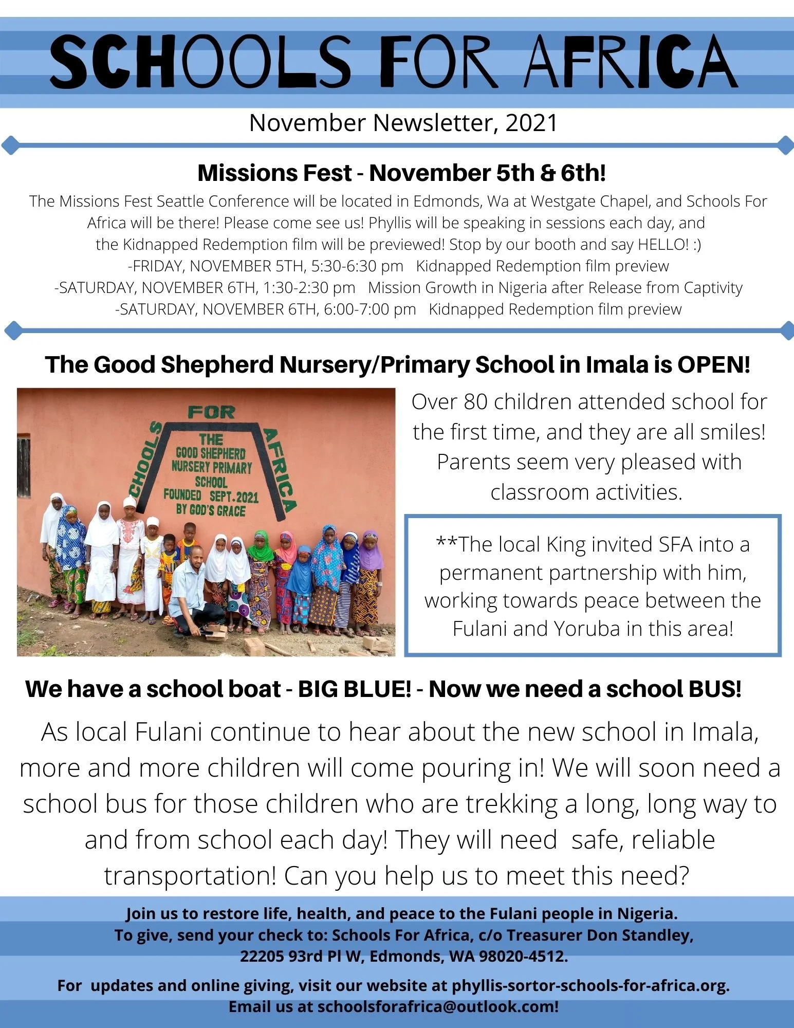 November Newsletter!