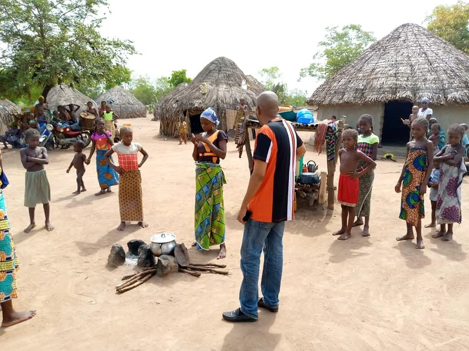  We had such fun walking through the extended compound, meeting and greeting everyone! 