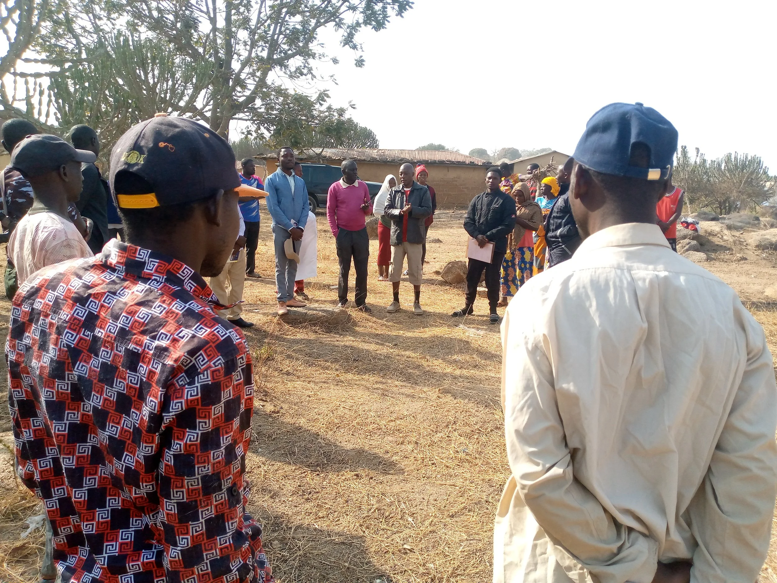  The group prayed over the land and the congregation, then celebrated the GOOD THINGS that God has done! 