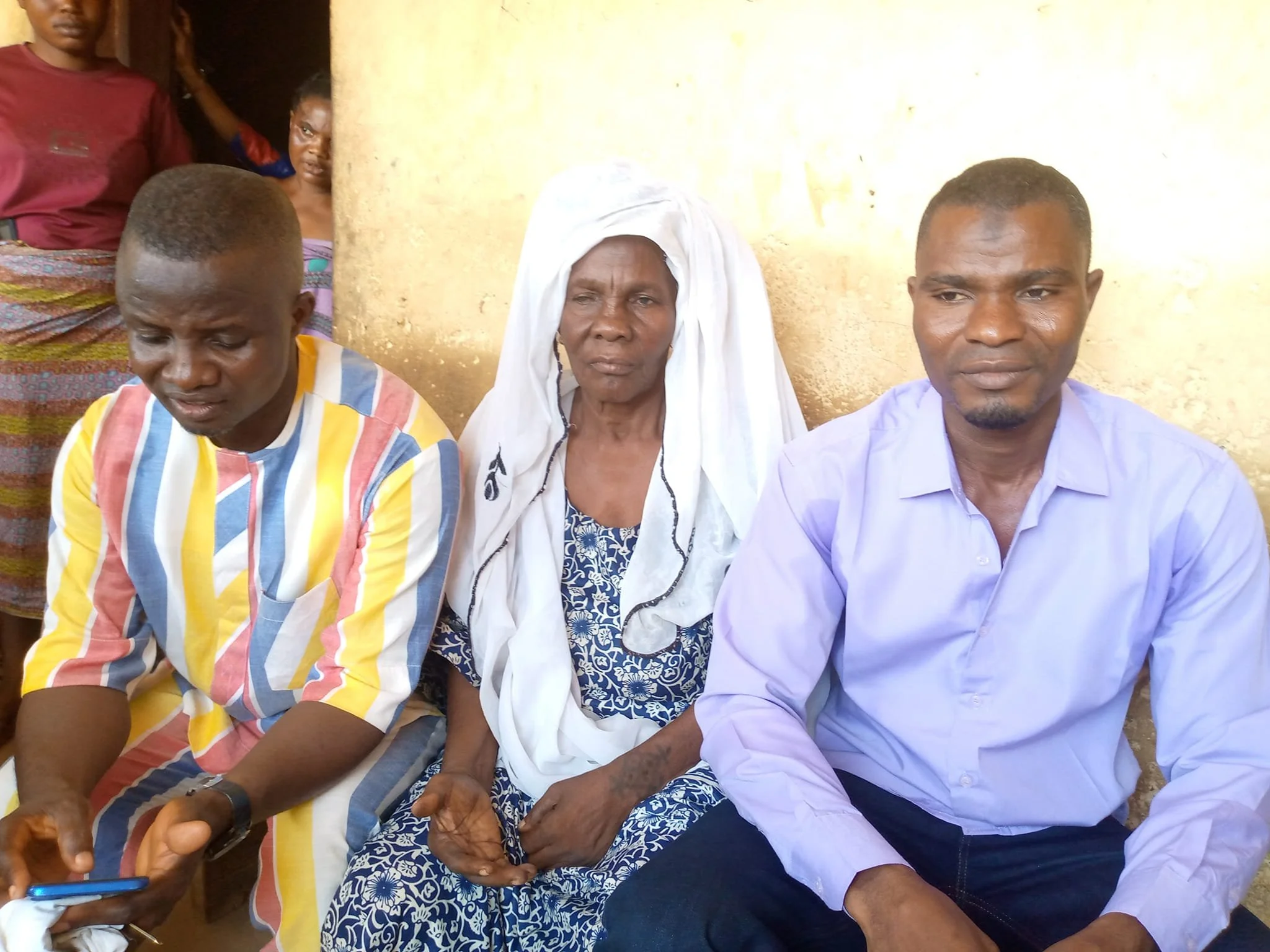  Free man Jimoh, with his mother 