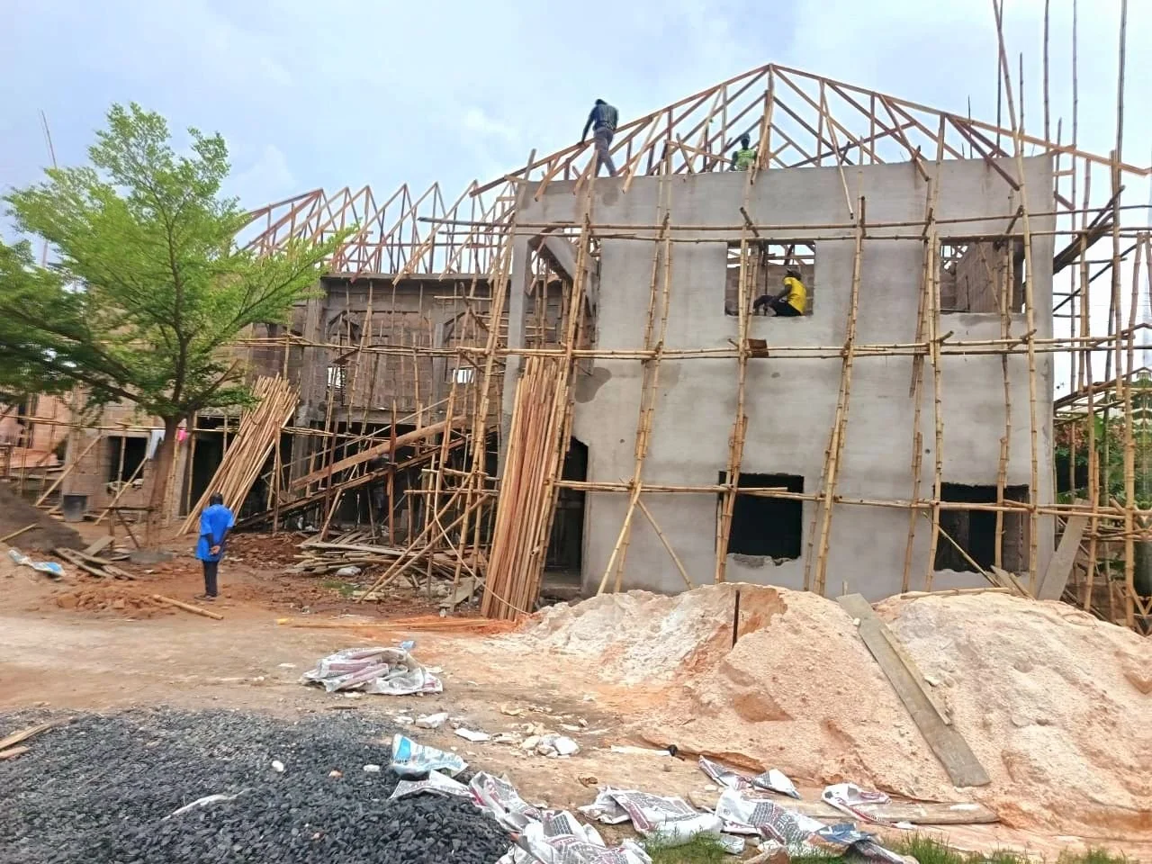 Bright Hope Christian Academy High School Enugu is NEARLY FINISHED! The Church FINISHED, and A NEW BOARD MEMBER!