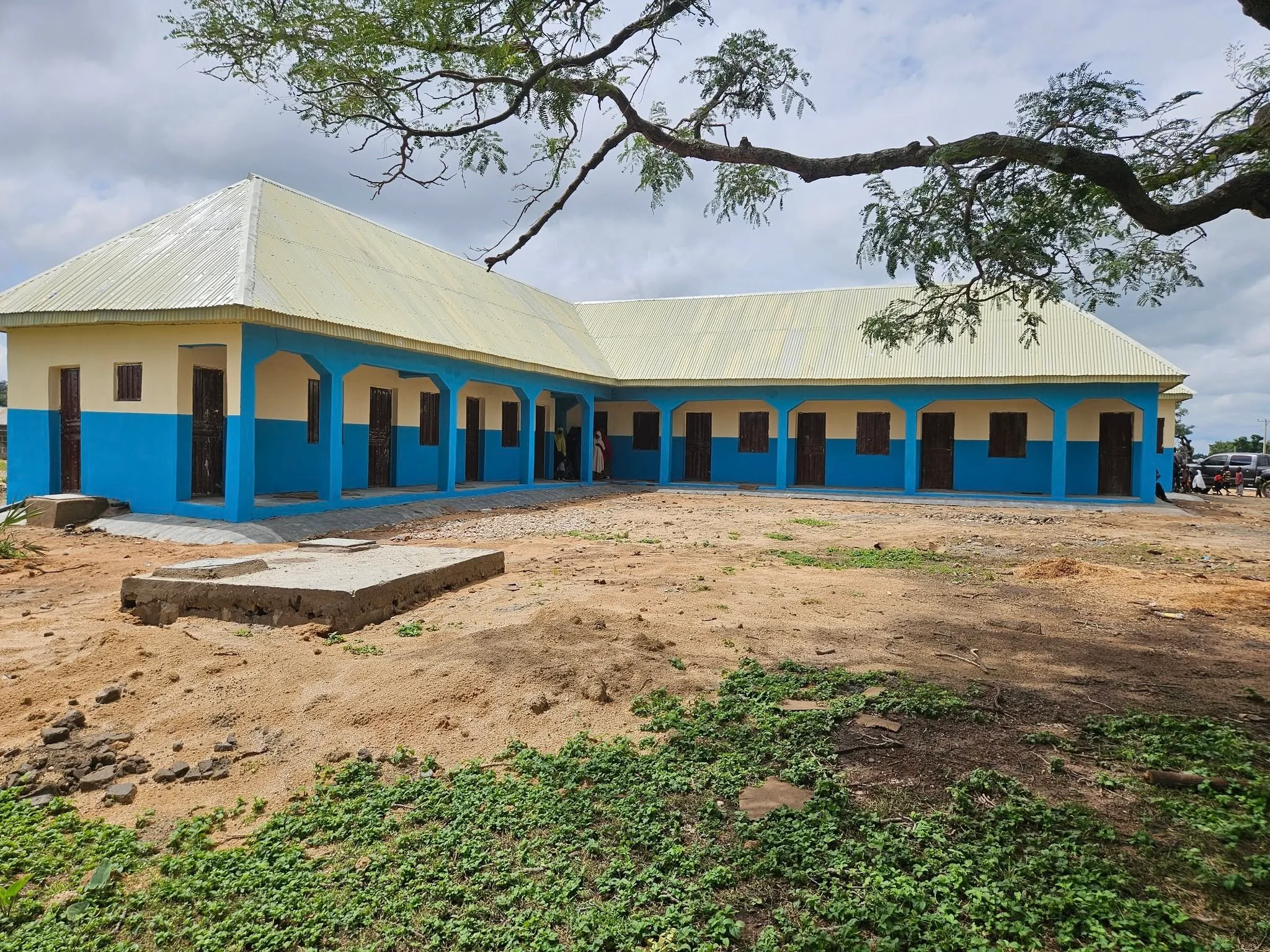   We built Partners In Progress Primary School and Bauchi Clinic.   This community is SO THRILLED to have a school and clinic, they threw us a huge party! The government has offered to pay teachers salaries! This school is FULL, and we already need to add on! 
