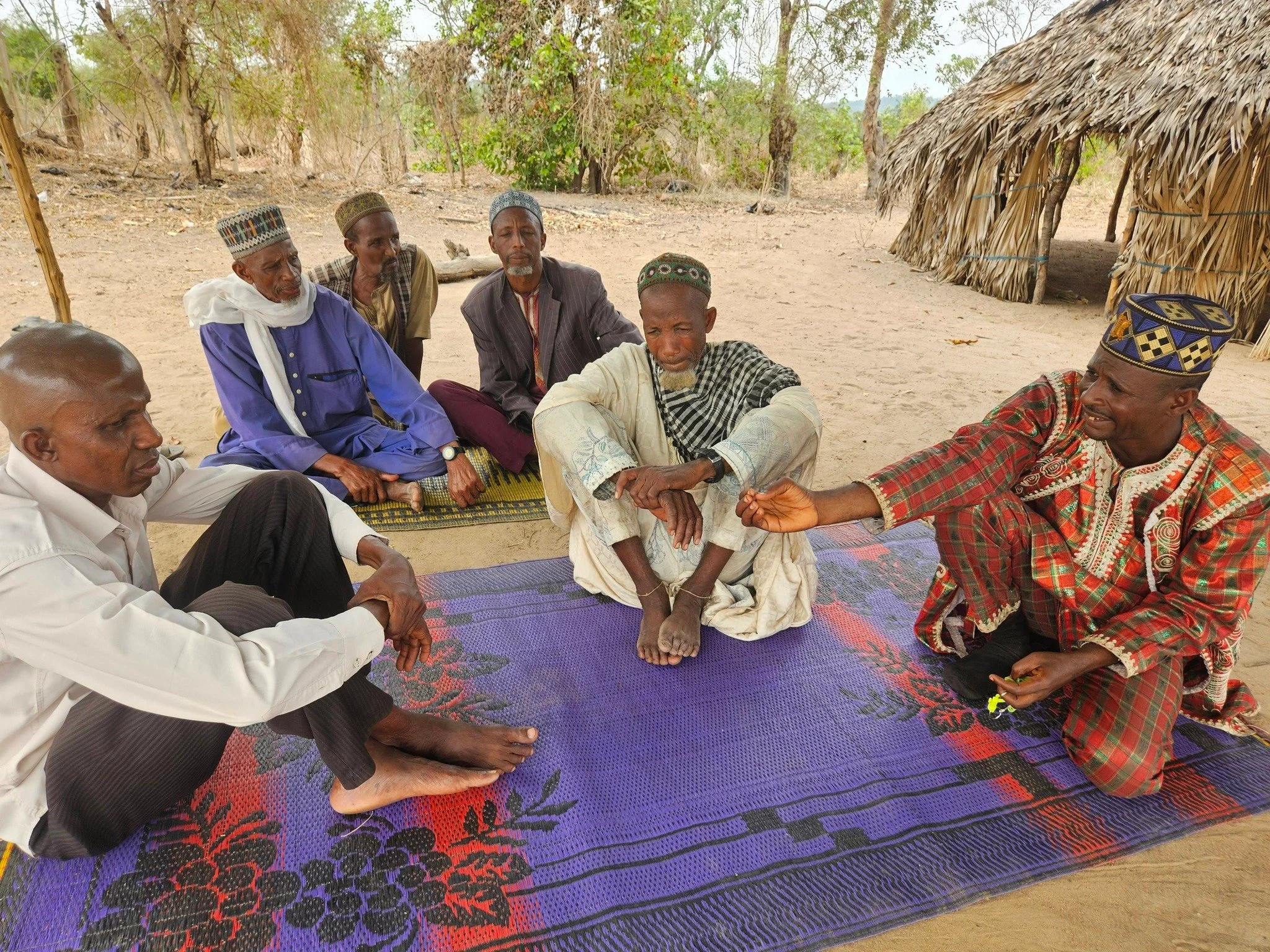  We had a nice visit with the village elders. They are asking if we will build a grazing reserve for them. We would LOVE to do that! 