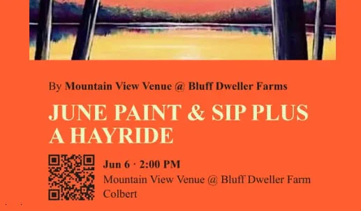 Blooms on the Bluff - Paint & Sip plus Hayride